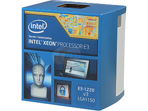 Intel Xeon Processor E3-1220 v3  (8M Cache, 3.10 GHz)