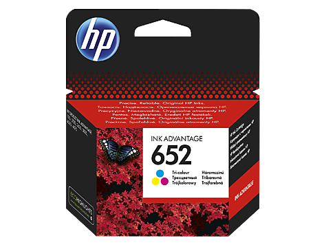 Mực in HP 652 Tri-color Original Ink Advantage Cartridge (F6V24AE)