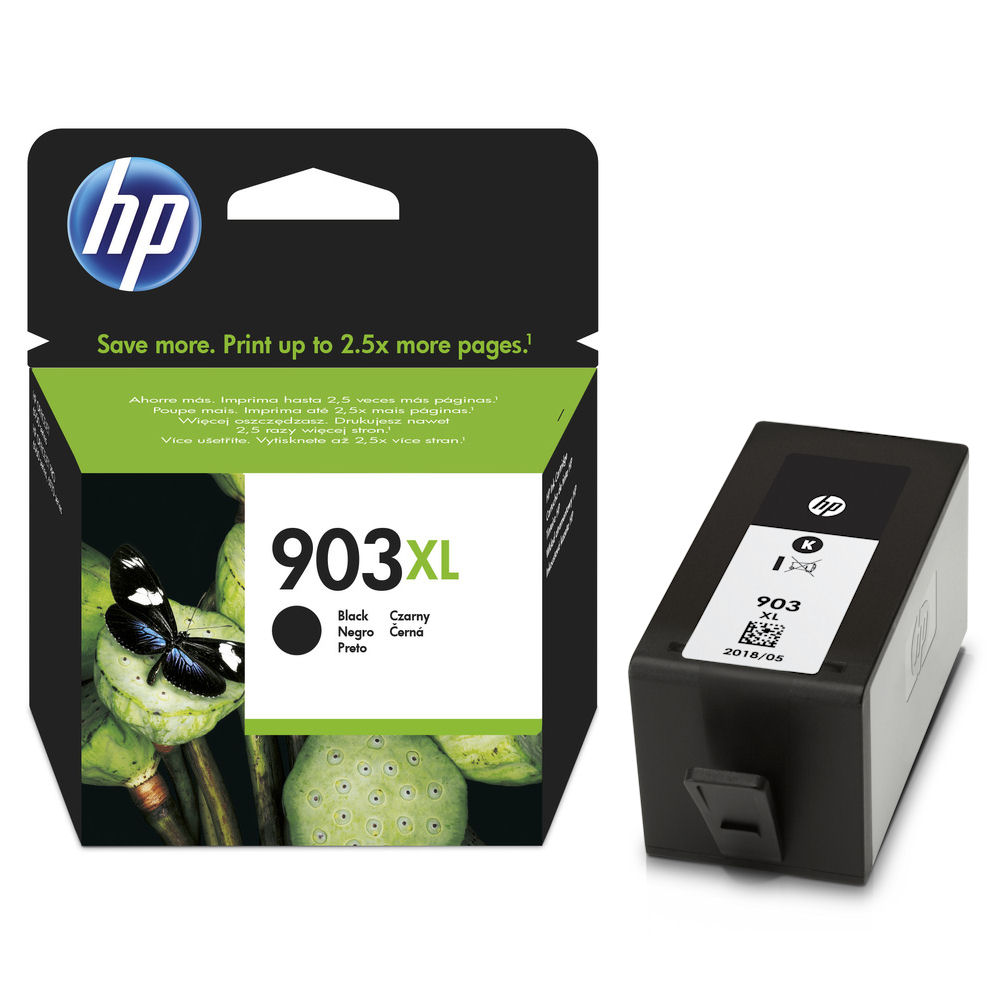 Mực in HP 903XL High Yield Black Original Ink Cartridge (T6M15AE)